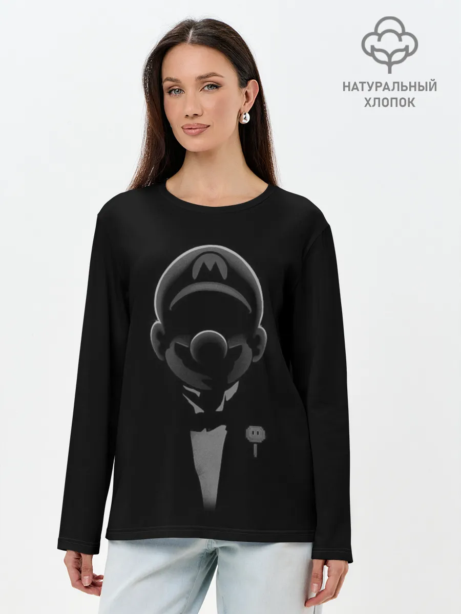 Лонгслив женский. Хлопок / Mario