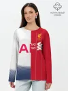 Лонгслив женский. Хлопок / Liverpool vs Tottenham