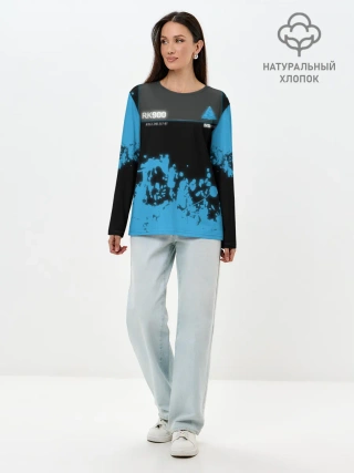 Лонгслив женский. Хлопок / Detroit: Become Human.