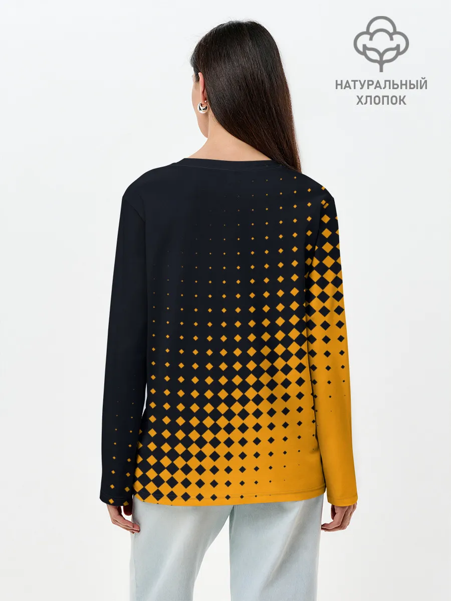 Лонгслив женский. Хлопок / BMW