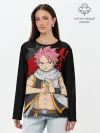 Лонгслив женский. Хлопок / Fairy Tail, Нацу