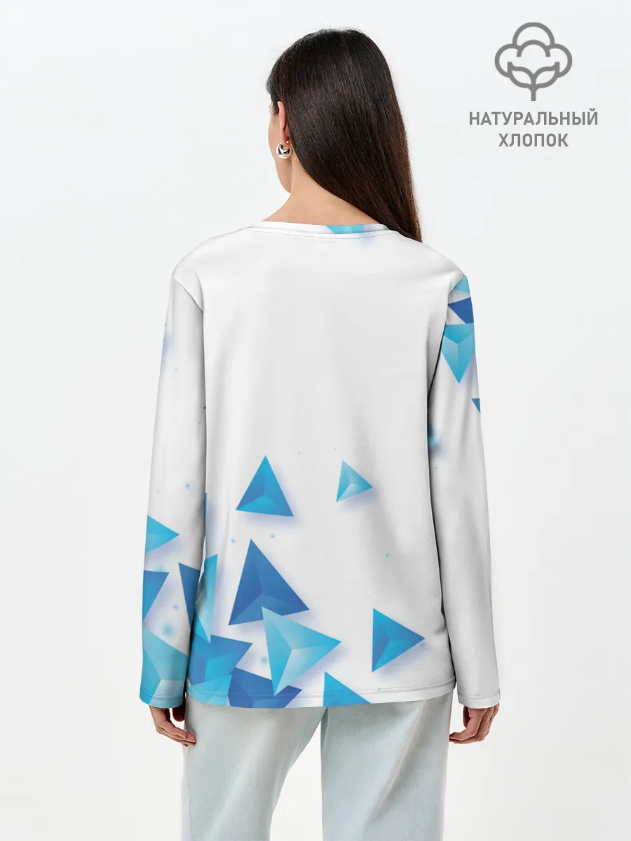 Лонгслив женский. Хлопок / Juventus