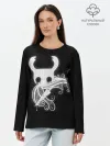 Лонгслив женский. Хлопок / Hollow Knight..