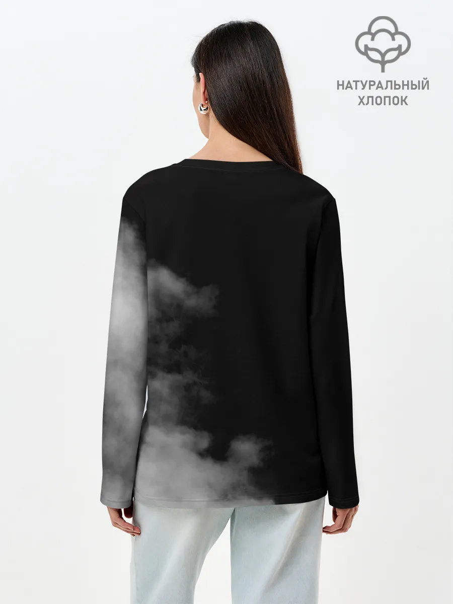 Лонгслив женский. Хлопок / Slipknot