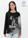 Лонгслив женский. Хлопок / Slipknot