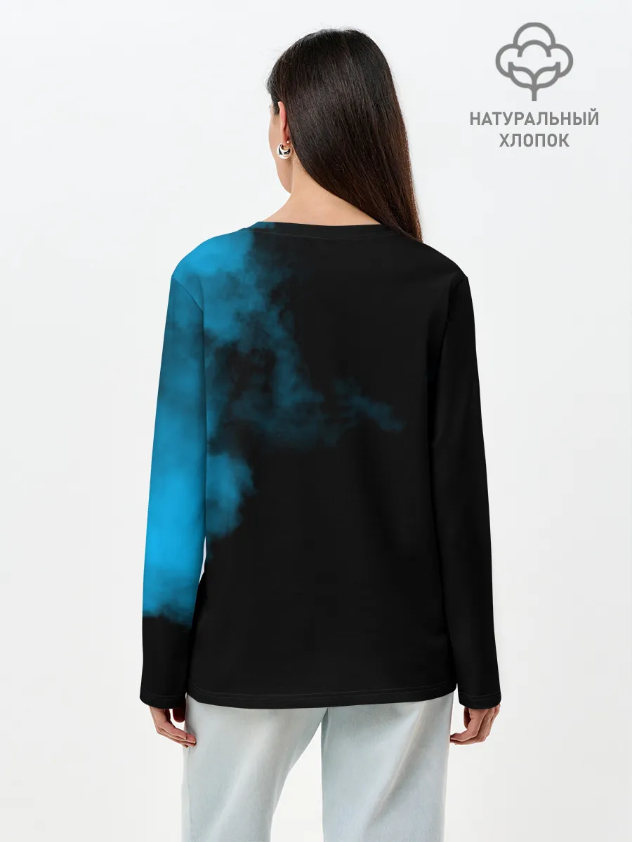 Лонгслив женский. Хлопок / Slipknot