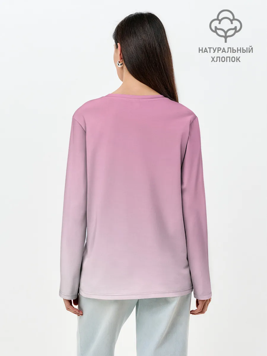 Лонгслив женский. Хлопок / Fortnite Marshmello