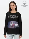 Лонгслив женский. Хлопок / Hollow Knight.