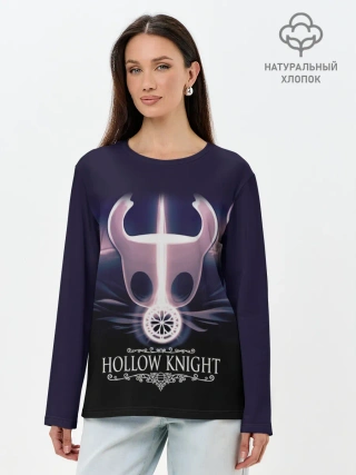 Лонгслив женский. Хлопок / Hollow Knight