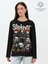 Лонгслив женский. Хлопок / Slipknot