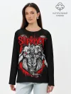 Лонгслив женский. Хлопок / Slipknot