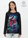 Лонгслив женский. Хлопок / Hollow Knight