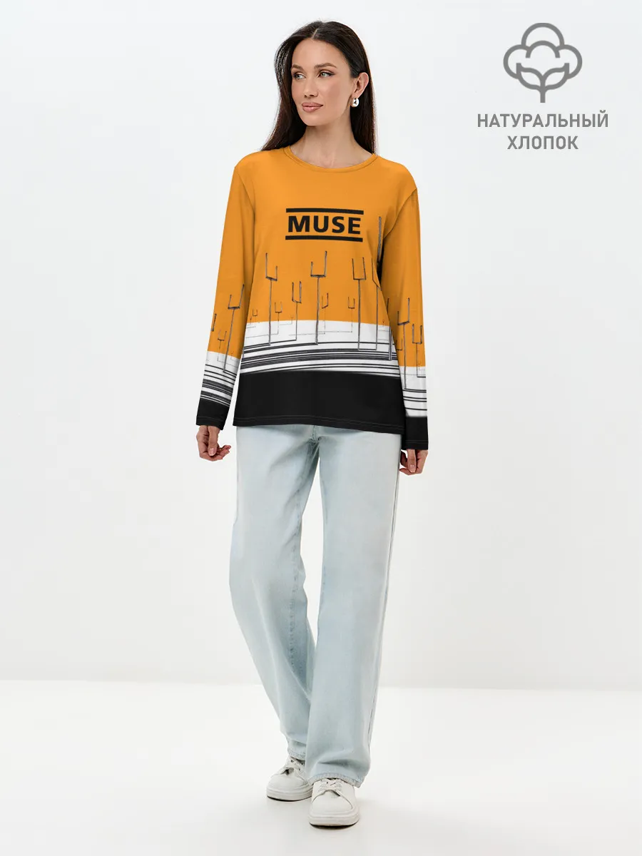 Лонгслив женский. Хлопок / Muse