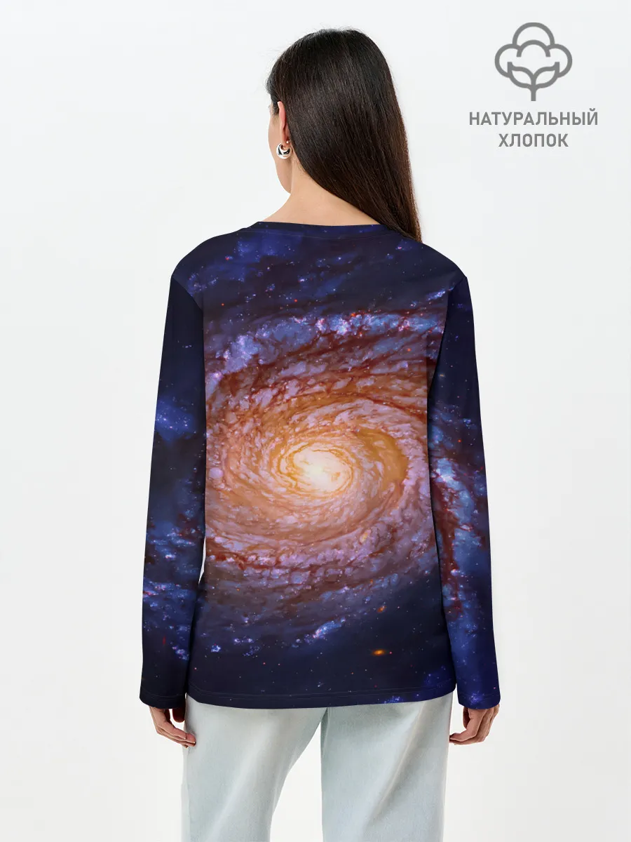 Лонгслив женский. Хлопок / ГАЛАКТИКА