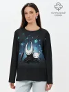 Лонгслив женский. Хлопок / Hollow Knight