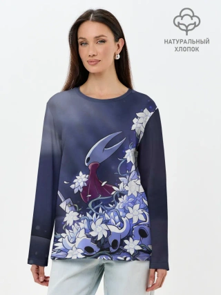 Лонгслив женский. Хлопок / Hollow Knight