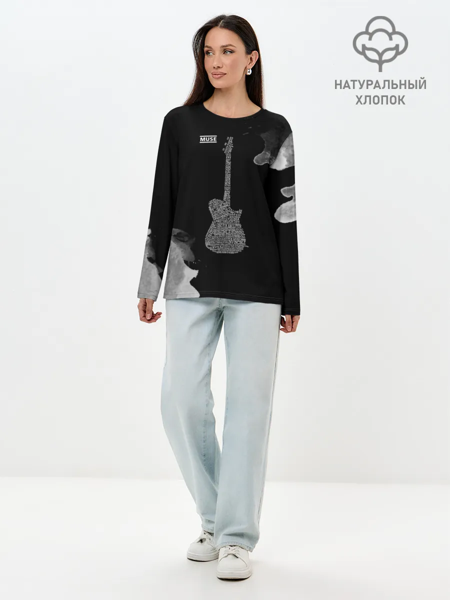 Лонгслив женский. Хлопок / Muse