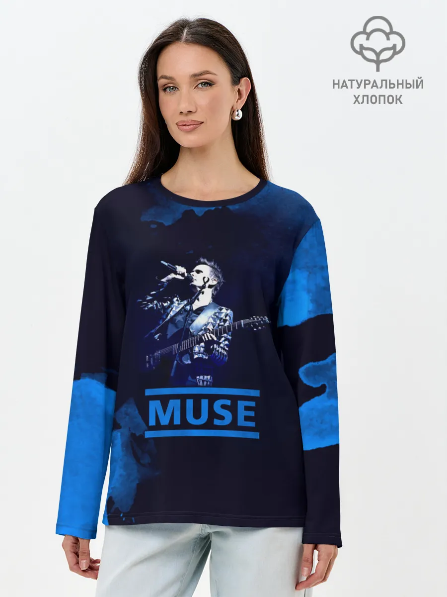 Лонгслив женский. Хлопок / Muse