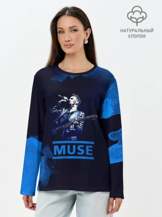 Лонгслив женский. Хлопок / Muse