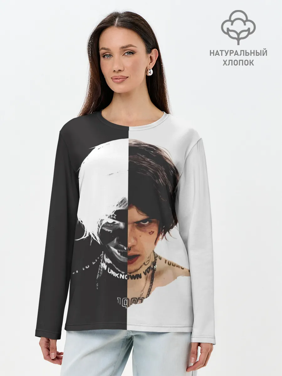 Лонгслив женский. Хлопок / ДЖИЗУС - PNZSVNS