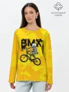 Лонгслив женский. Хлопок / BMX