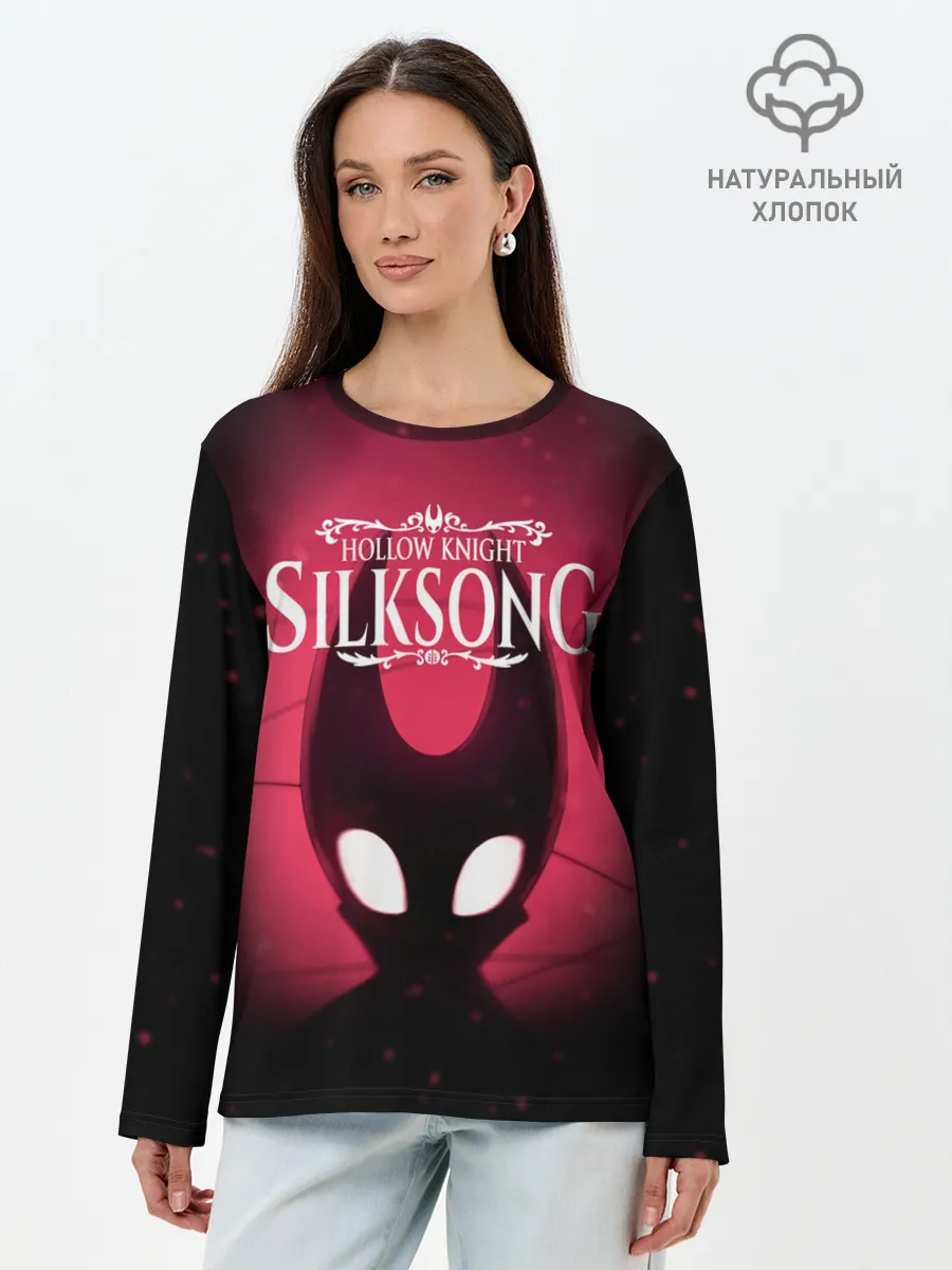 Лонгслив женский. Хлопок / Hollow Knight: SILKSONG