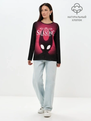 Лонгслив женский. Хлопок / Hollow Knight: SILKSONG