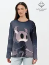 Лонгслив женский. Хлопок / Рыцарь - HOLLOW KNIGHT