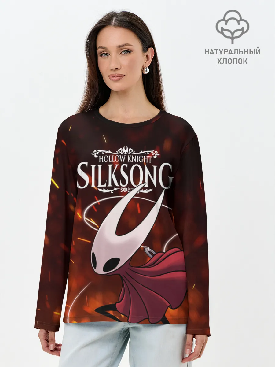 Лонгслив женский. Хлопок / Hollow Knight: SILKSONG