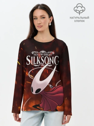 Лонгслив женский. Хлопок / Hollow Knight: SILKSONG