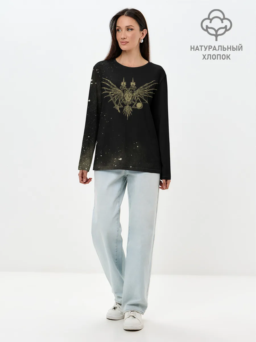 Лонгслив женский. Хлопок / PHARAOH // DEAD DYNASTY