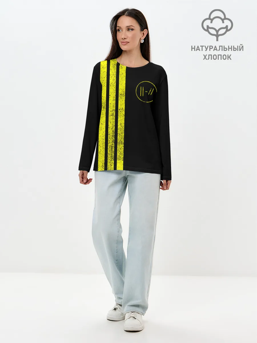 Лонгслив женский. Хлопок / Twenty One Pilots 17