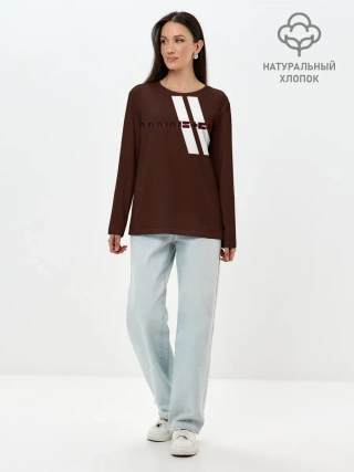 Лонгслив женский. Хлопок / Rammstein...