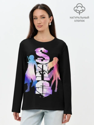 Лонгслив женский. Хлопок / Мастера Меча Онлайн