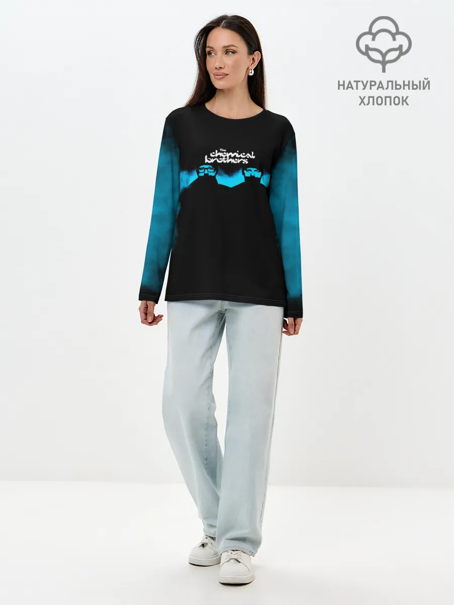 Лонгслив женский. Хлопок / The Chemical Brothers
