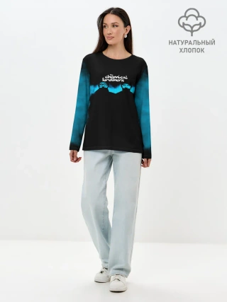 Лонгслив женский. Хлопок / The Chemical Brothers