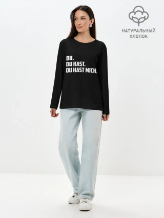 Лонгслив женский. Хлопок / Rammstein