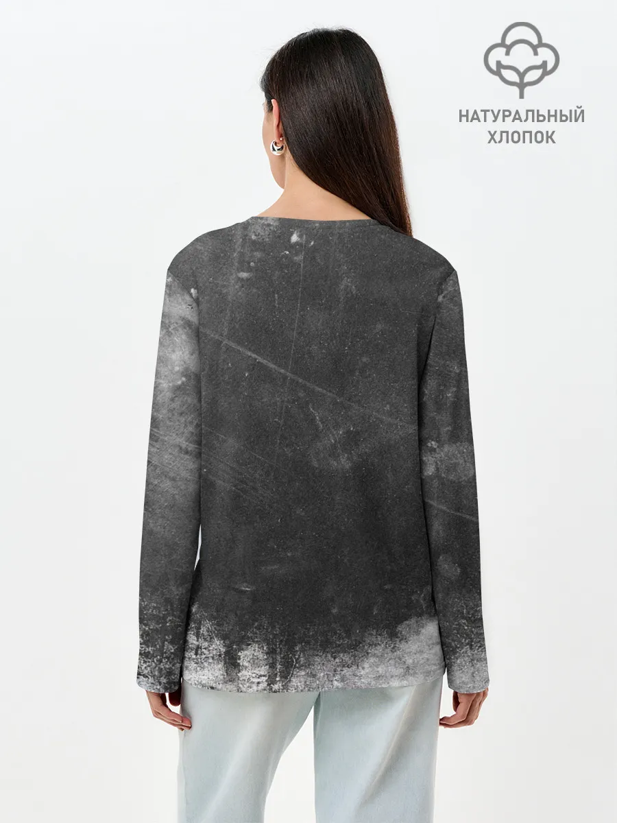 Лонгслив женский. Хлопок / Чернобыль 3