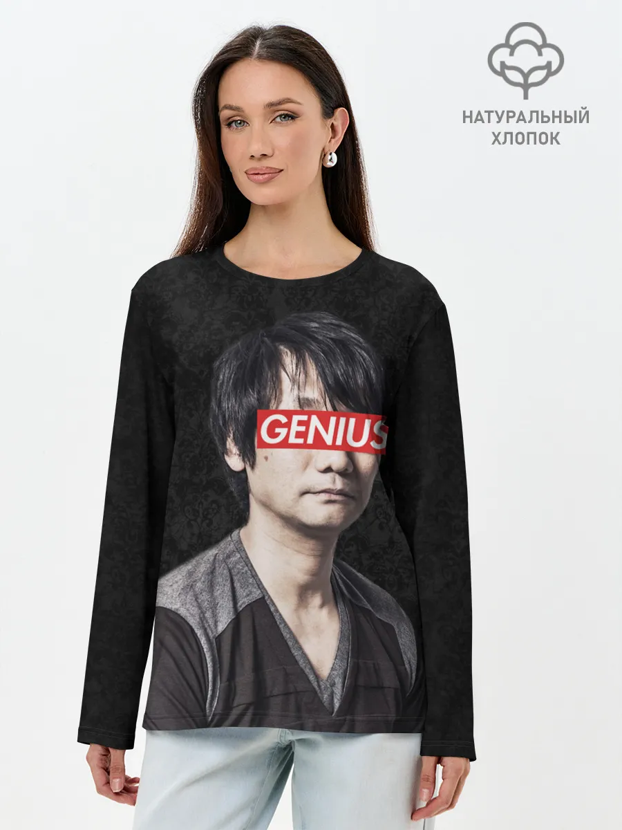 Лонгслив женский. Хлопок / Kojima GENIUS