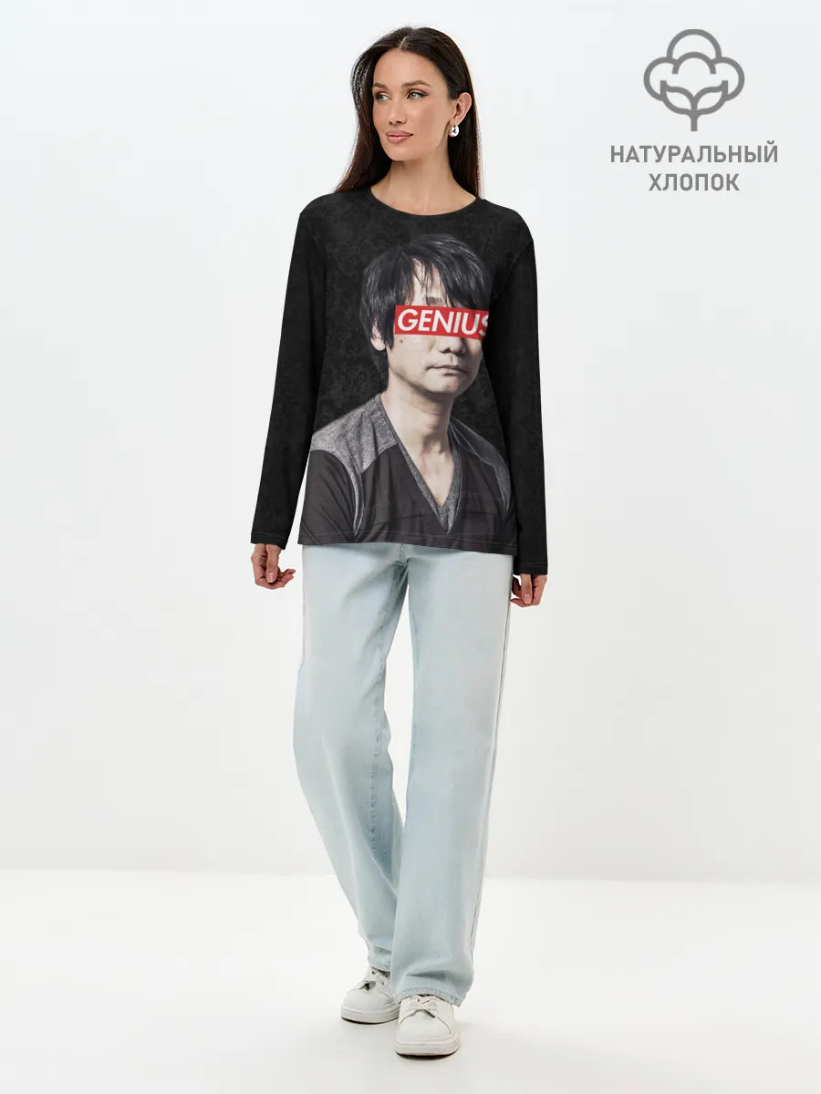 Лонгслив женский. Хлопок / Kojima GENIUS