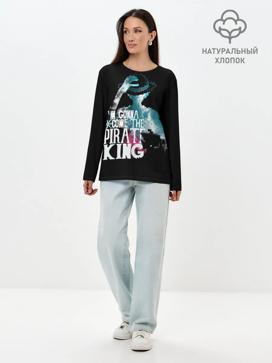 Лонгслив женский. Хлопок / ONE PIECE | ВАН-ПИС