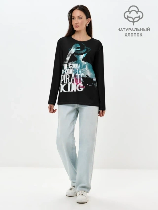 Лонгслив женский. Хлопок / ONE PIECE | ВАН-ПИС