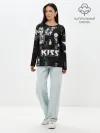 Лонгслив женский. Хлопок / Kiss