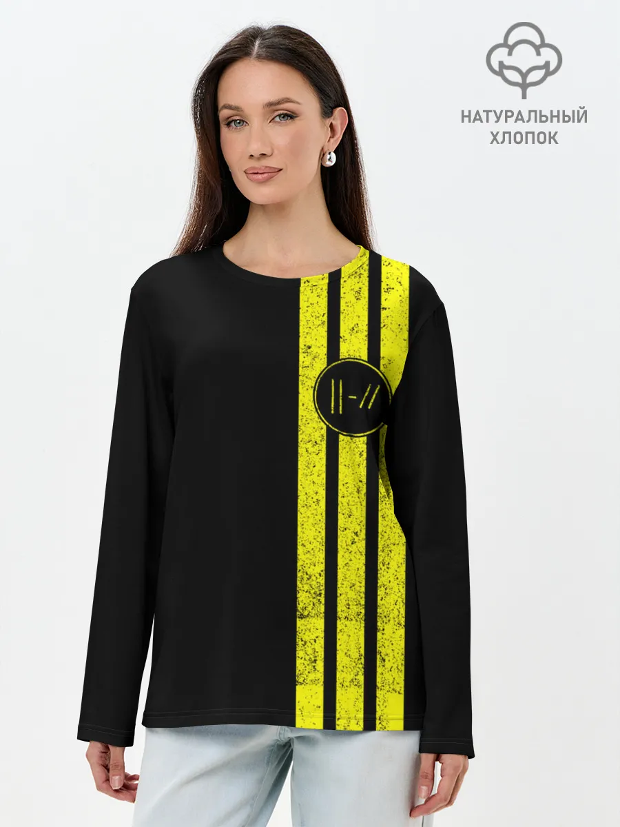 Лонгслив женский. Хлопок / Twenty One Pilots 18