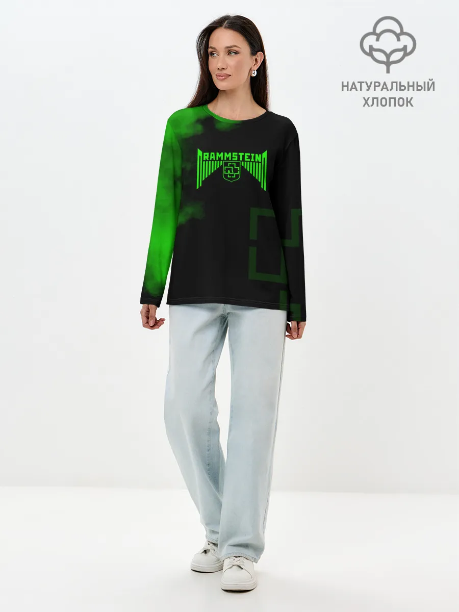 Лонгслив женский. Хлопок / Rammstein