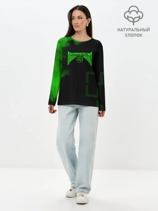 Лонгслив женский. Хлопок / Rammstein