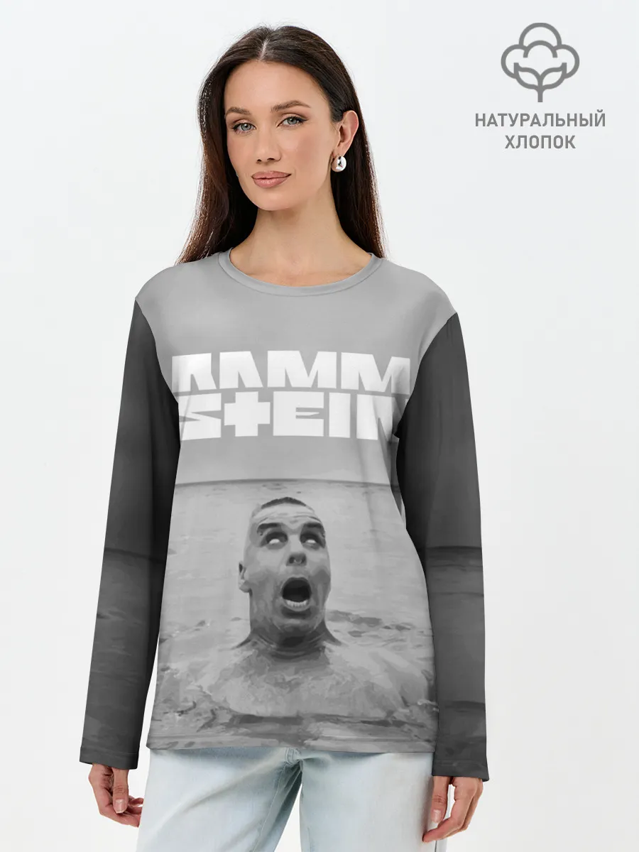 Лонгслив женский. Хлопок / RAMMSTEIN