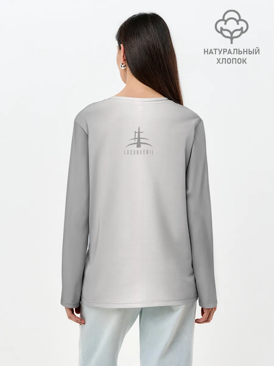 Лонгслив женский. Хлопок / Lacuna Coil
