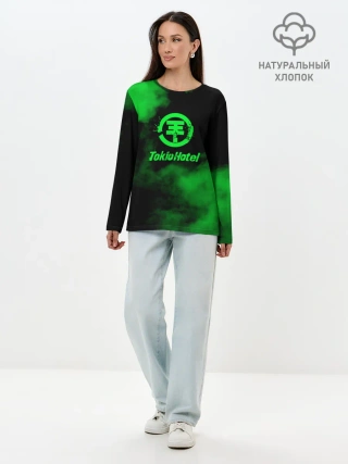 Лонгслив женский. Хлопок / Tokio Hotel