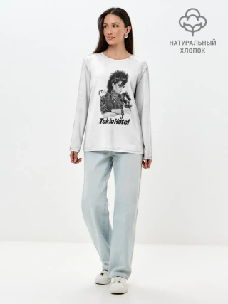 Лонгслив женский. Хлопок / Tokio Hotel